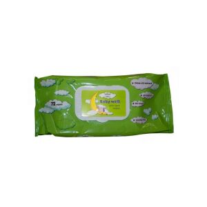 Nedves törlőkendő 72 lap/csomag Baby Well Oliva 147153870 - Well Done