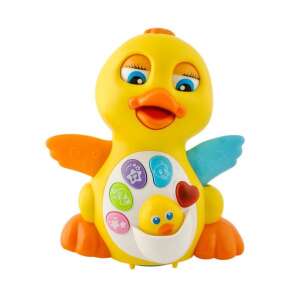 Interaktív éneklő és táncoló kacsajáték babáknak és kisgyermekeknek, fényekkel és hangokkal - Nonbrand Interaktív gyerek játék