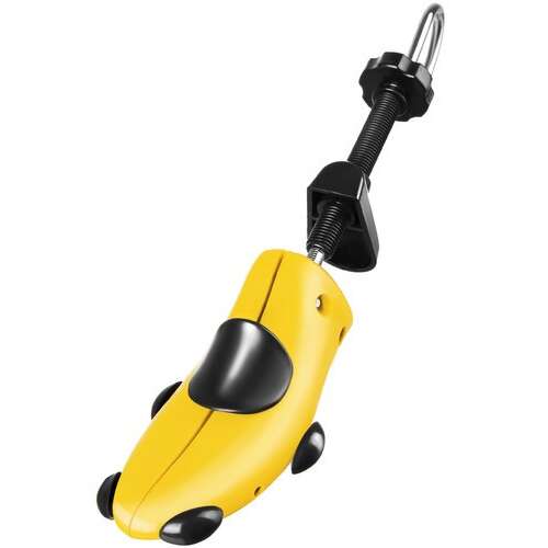 Yellow plastic shoe stretcher for men's shoes size 40-47