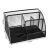 Iso Trade black mesh desk organizer with 6 compartments and dimensions