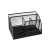 Black metal desk organizer with 6 compartments
