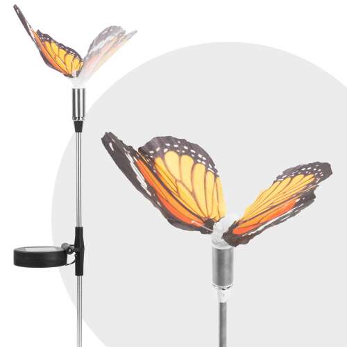 LED-es napelemes pillangó (hidegfehér, 65 cm) 42937904