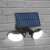 Motion-sensing solar floodlight (swivel head, 2 COB LEDs) 42938266