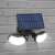 Motion-sensing solar floodlight (swivel head, 2 COB LEDs) 42938266