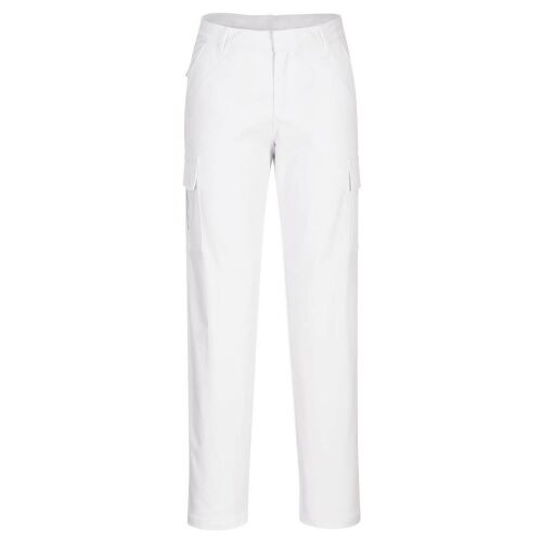 Női Stretch Cargo nadrág PW_S233WHR40 Fehér - 40 méret