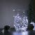 5m Micro LED String Lights (Cold White) in Glass Vase Decoration
