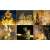 5 meter battery operated LED fairy lights, cold white, 50 LEDs, usage examples