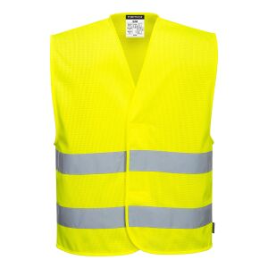 MeshAir Hi-Vis kéttónusú mellény PW_C374YERL/XL Sárga - L/XL méret 147164415 - Láthatósági ruházat