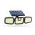 Phenom Solar Powered Motion Sensor Flood Light with 3 COB LEDs