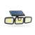 Phenom Solar Powered Motion Sensor Flood Light with 3 COB LEDs