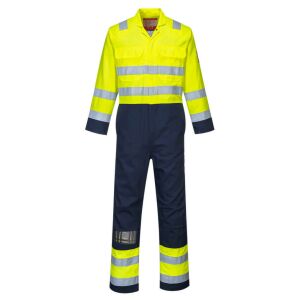 Bizflame Work Hi-Vis antisztatikus overál PW_BIZ7YNRXL Sárga/Navy - XL méret 147166191 - Munkás overál