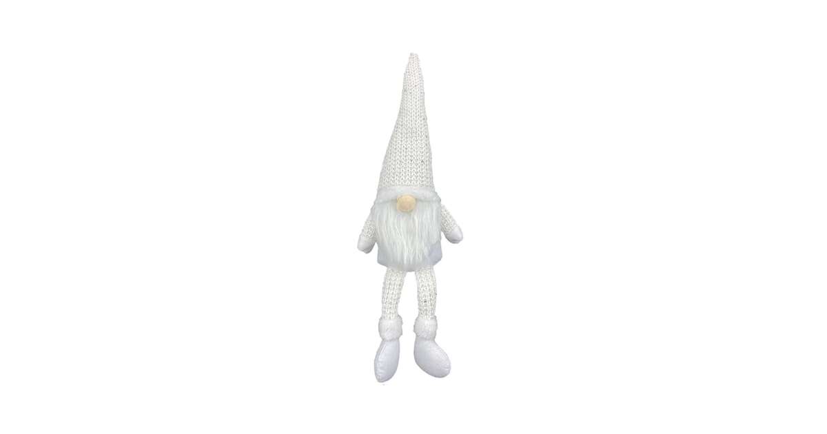 Moș Crăciun pitic - alb (47cm) 42938818