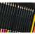 Close-up of colored pencils in 81-piece drawing and painting set