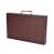 Closed wooden case for drawing and painting art set
