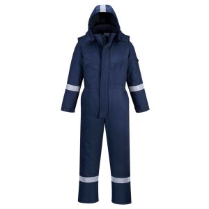 FR Anti-Static lángálló téli overál PW_FR53NARM Navy - M méret 147166921 - Munkás overál