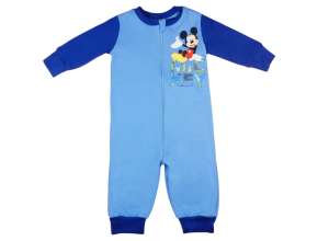 Disney overálos Pizsama - Mickey Mouse #kék - 80-as méret 30480809 Gyerek pizsamák, hálóingek - Cipzáros