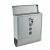 Kültéri szürke postaláda with key