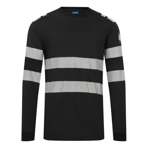 PW3 Modaflame Knit FR lángálló hosszú ujjú póló PW_FR732BKRXXXL Fekete - XXXL méret 147167882