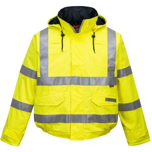 Bizflame Rain Hi-Vis Antistatic FR bomber kabát PW_S773YERXS Sárga - XS méret 147168538 - Munkavédelmi ruházat