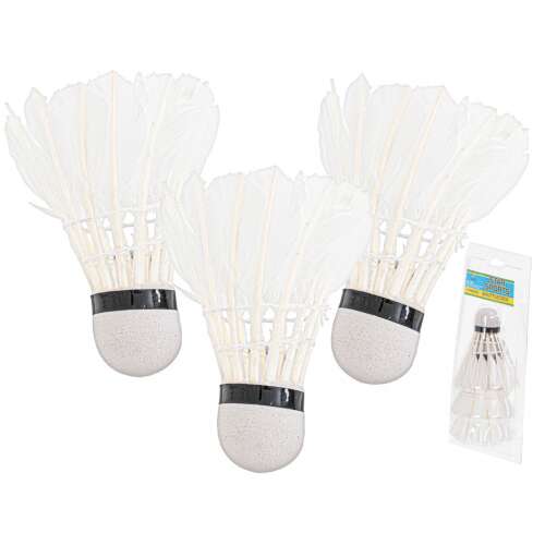 Set de 3 mingi de badminton