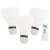 Set de 3 mingi de badminton