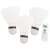 Set de 3 mingi de badminton