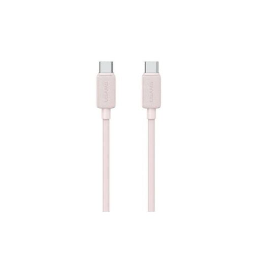 USAMS KY SJ691 USB TYPE-C/TYPE-C KABEL 1 METER 60W ROSA 147170787