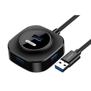 EARLDOM ET-HUB06 4X USB-HUB MIT USB-ANSCHLUSS SCHWARZ 147170876 - USB-Hubs