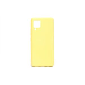 TJ SAMSUNG GALAXY A42 5G A426B GUMMI-TPU-HÜLLE GELB 147170916 - Handyhüllen
