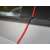 Red car door edge guard, 5 meters, protects against scratches and paint damage