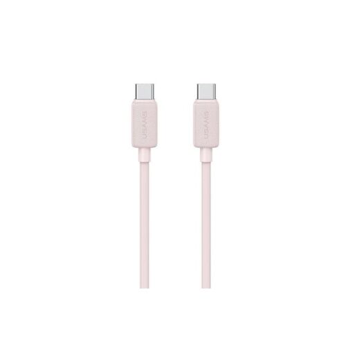 USAMS KY SJ702 USB TYPE-C / LIGHTNING KÁBEL 3 MÉTER 30W PINK 147171121