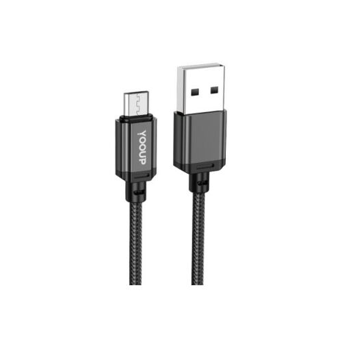YOOUP L07 CABLU MICRO USB 2.4A 1 METR NEGRU 147171501