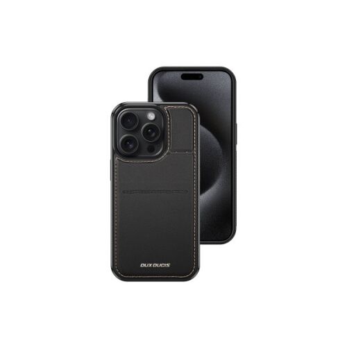 DUX DUCIS RAFI IPHONE 14 PRO 6.1 KARTENHALTER-UNTERSTÜTZUNG TPU-PU-HÜLLE MIT MAGSAFE SCHWARZ 147171505