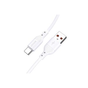 JOKADE JA023 JUZHUO CABLU USB TYPE-C 5A 1 METR ALB 147171541 - Cabluri de date