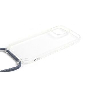 YOOUP CORD IPHONE 15 6.1 CORD TPU-HÜLLE KLARES BLAU 147172011 - YooUp