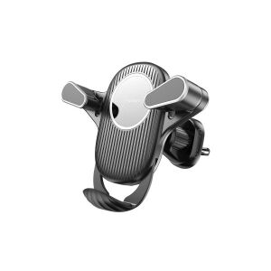 EARLDOM ET-WC38 WIRELESS SZELLŐZŐRÁCSRA RÖGZÍTHETŐ AUTÓS TELEFONTARTÓ FEKETE 147172043 - Earldom