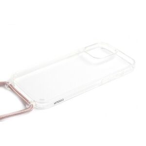 YOOUP CORRD IPHONE 14 PLUS 6.7 KRUHOVÝ TPU Púzdro Číra-RUŽOVÉ ZLATÉ 147172209 - YooUp Puzdrá na telefóny