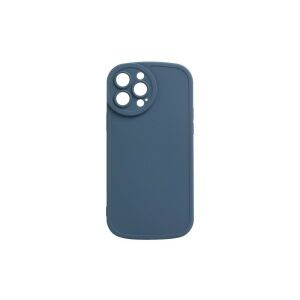 YOOUP RUNDE MATTE IPHONE 12 PRO 6.1 TPU-HÜLLE DUNKELBLAU 147172279 - Handyhüllen
