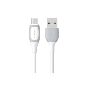 USAMS JELLY SJ597 MICRO-USB-KABEL 2A 1 METER WEISS 147172283 - USAMS USB-Kabel