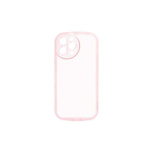 YOOUP ROUNDED TRANSPARENCY IPHONE 13 PRO MAX 6.7 TPU TOK PINK
