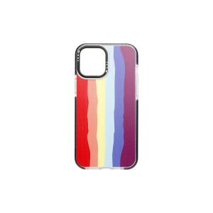 YOOUP IPHONE 12 PRO MAX 6.7 MUSTERHÜLLE REGENBOGENSCHWARZ 147172736 - Handyhüllen