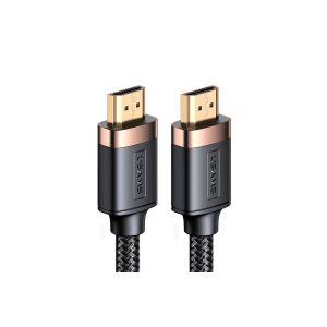 CABLU USAMS SJ531 U74 4K HD DP LA DP 2 METRI NEGRU 147172938 - Cabluri HDMI