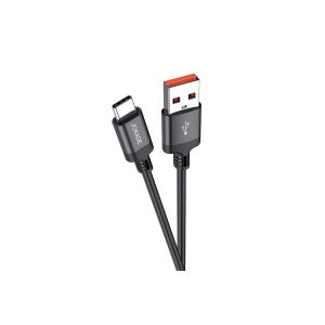 JOKADE JA022 HAOSHUANG USB TYPE-C KÁBEL 5A 1 MÉTER FEKETE 147173179 - USB kábel