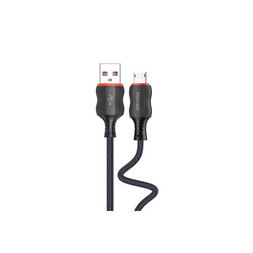 KAKUSIGA KSC-996 SHANCHUAN CABLU MICRO USB 3A 2 METRI NEGRU 147173206