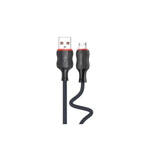KAKUSIGA KSC-996 SHANCHUAN MICRO USB KÁBEL 3A 2 MÉTER FEKETE 147173206 - USB kábel