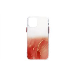 ÜBERGANGSMUSTER MIT MARMORMUSTER TPU EDGE PC-HÜLLE IPHONE 12 MINI 5.4 ROT 147173284 - Handyhüllen