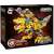 QMAN® Cube of Beasts Mechanischer Kaiser Dinosaurier Bausteine Set, gelb und grau, in der Box