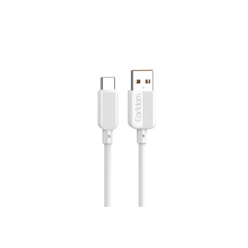 EARLDOM EC-183C USB TYPE-C KÁBEL 1 MÉTER FEHÉR