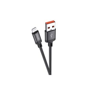 JOKADE JA022 HAOSHUANG CABLU FULNER 3A 1 METR NEGRU 147173889 - Cabluri Lightning