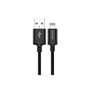 JOKADE JA002 CABLU LIGHTNING DAWEI 5A 2 METRI NEGRU 147173942 - Cabluri Lightning